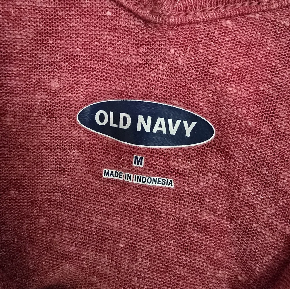 Old Navy Women's Raspberry Ruffle Blouse - Picture 3 of 3